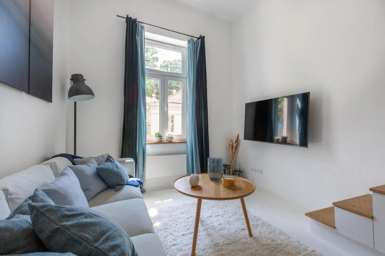 Black And White Apartment Budapest
